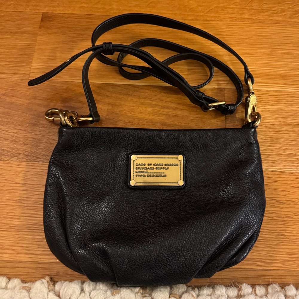 Marc by Marc Jacobs Classic Q Percy Small Crossbody - Black